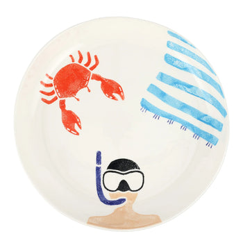 Vietri Riviera Bowl - Shallow Serving